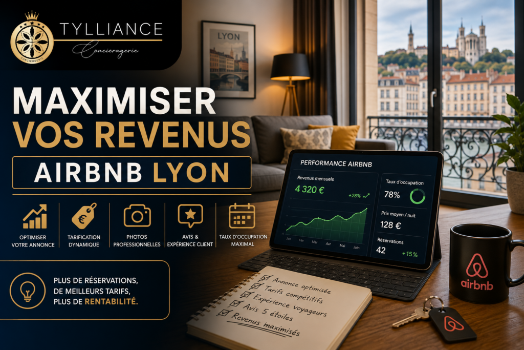 maximiser revenus airbnb lyon